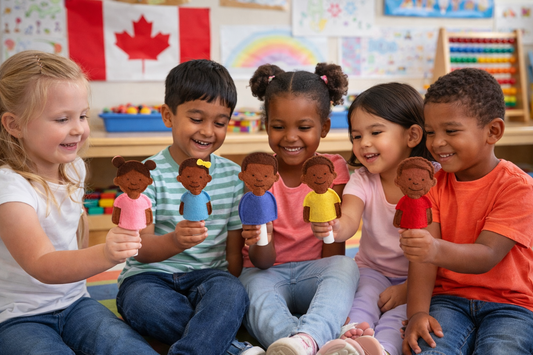 Family Finger Puppets (Set of 5)