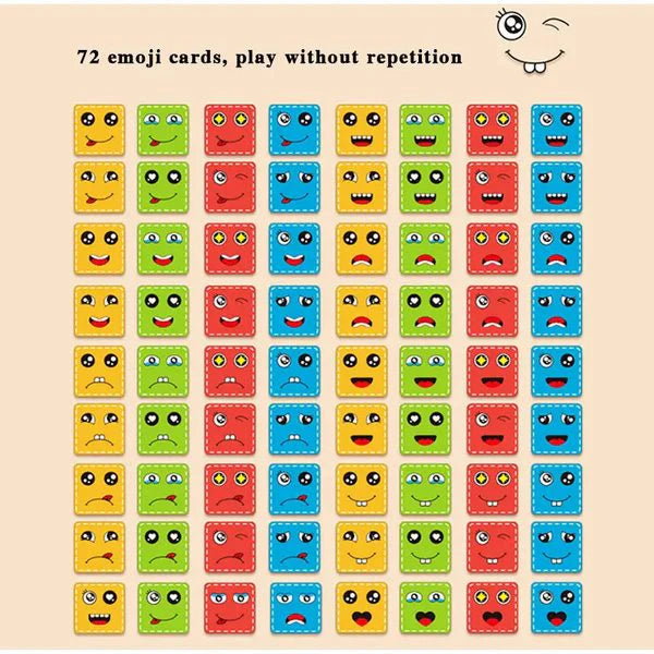 Crazy Face Puzzle | Emotion & Expression Matching Game (Ages 3+)