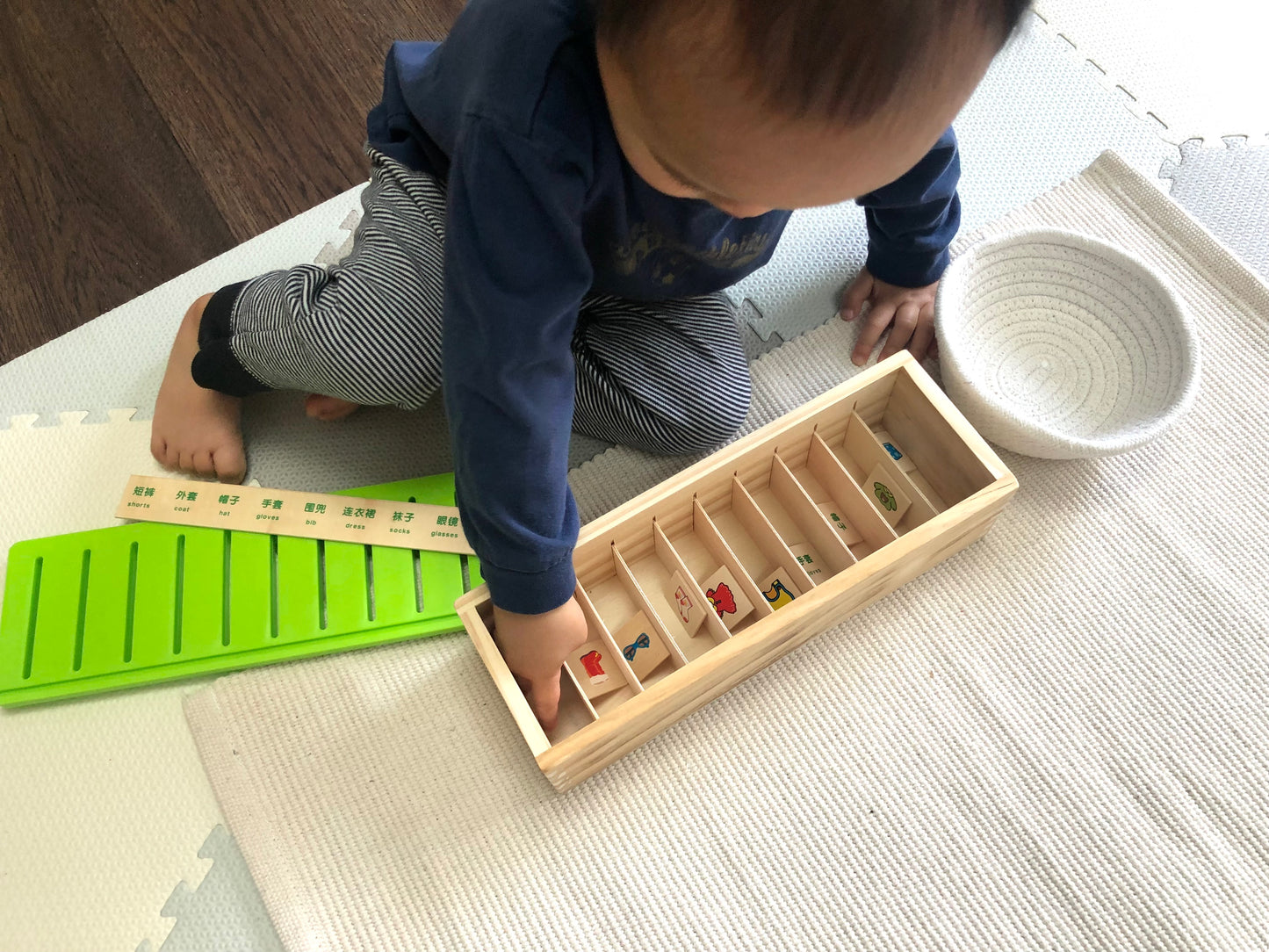 Wooden Sorting Box – Balvatika-Aligned Learning Through Play
