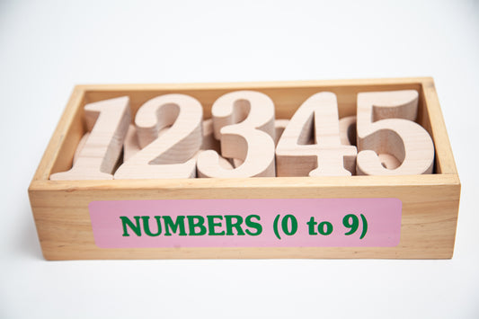 WOODEN NUMBER BLOCKS