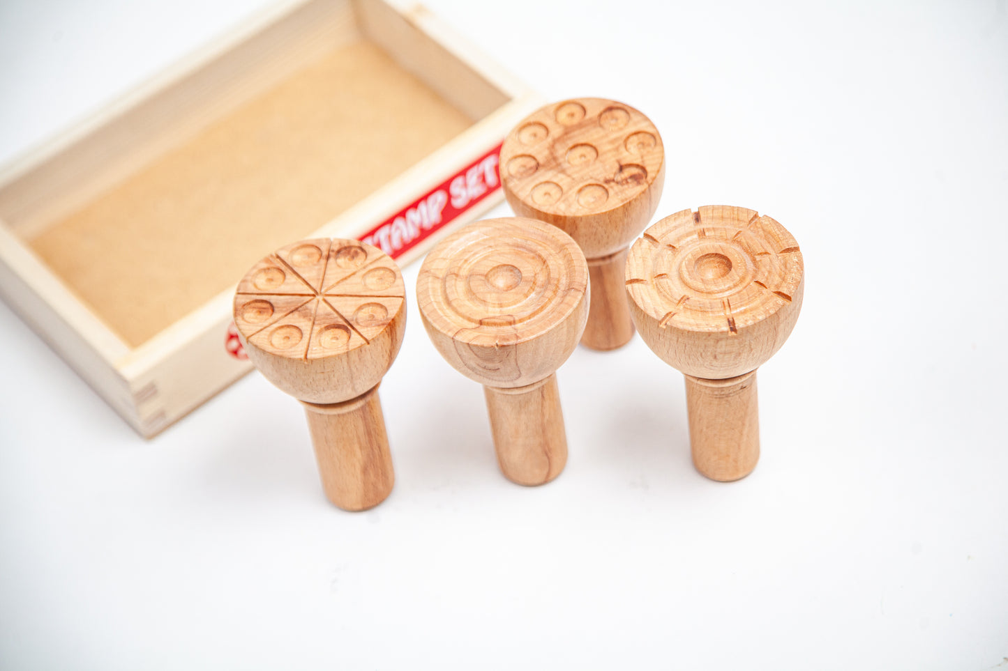 Wooden Clay Stamps Set – Playful Creativity with Purpose