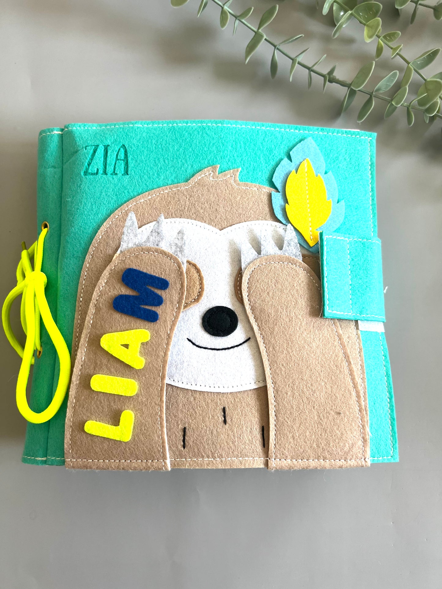 SLOTH QUIET BOOK