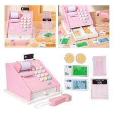 Wooden Pretend Play Cash Machine – Early Numeracy & Role Play Toy (Ages 3+)