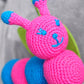 Knitted Caterpillar Crochet Toy 8