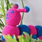 Knitted Caterpillar Crochet Toy 9