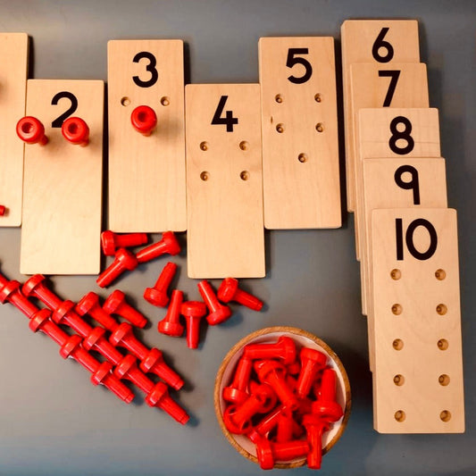 NUMERICAL PEG BOARDS