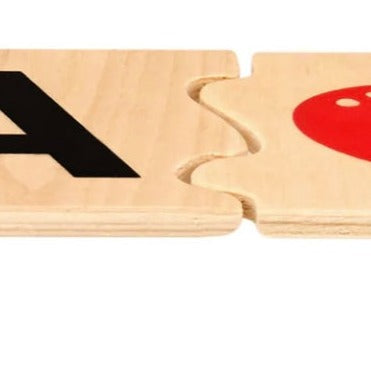 Alphabet Picture Matching Wooden Learning Game – Letter Recognition Made Fun!