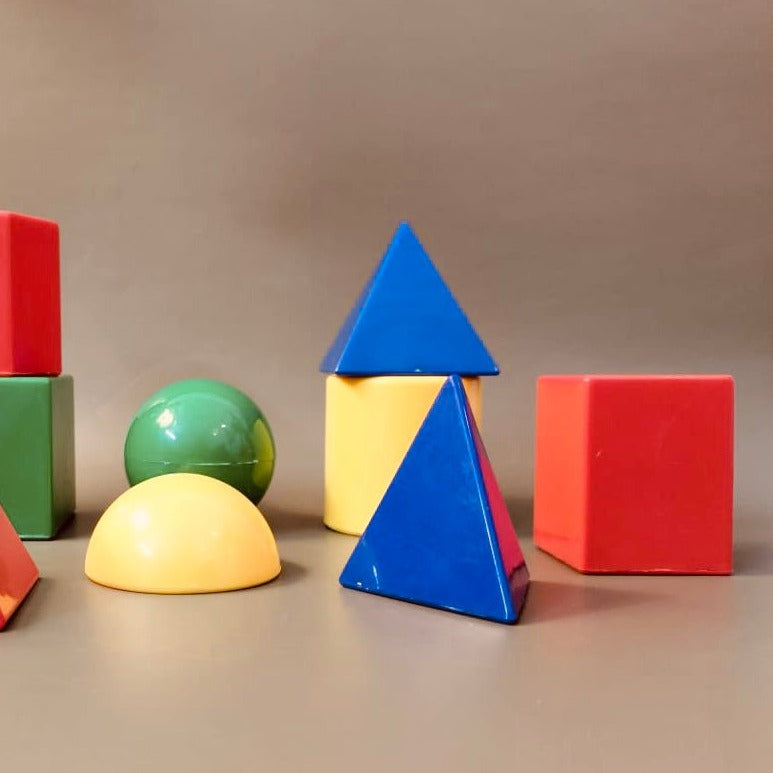 3D SHAPES - SET OF 10