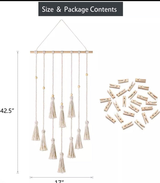 Photo Hanging Macramé