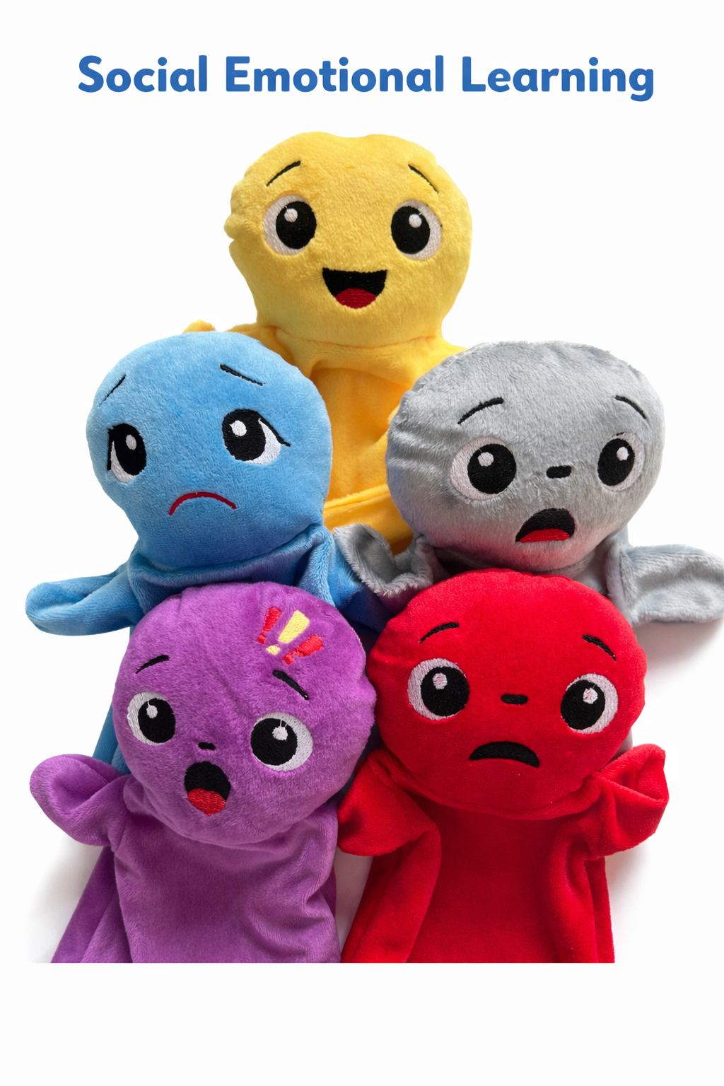 5 FEELINGS HAND PUPPETS