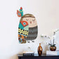 OWL WALL DECAL -KIDS ROOM DECOR