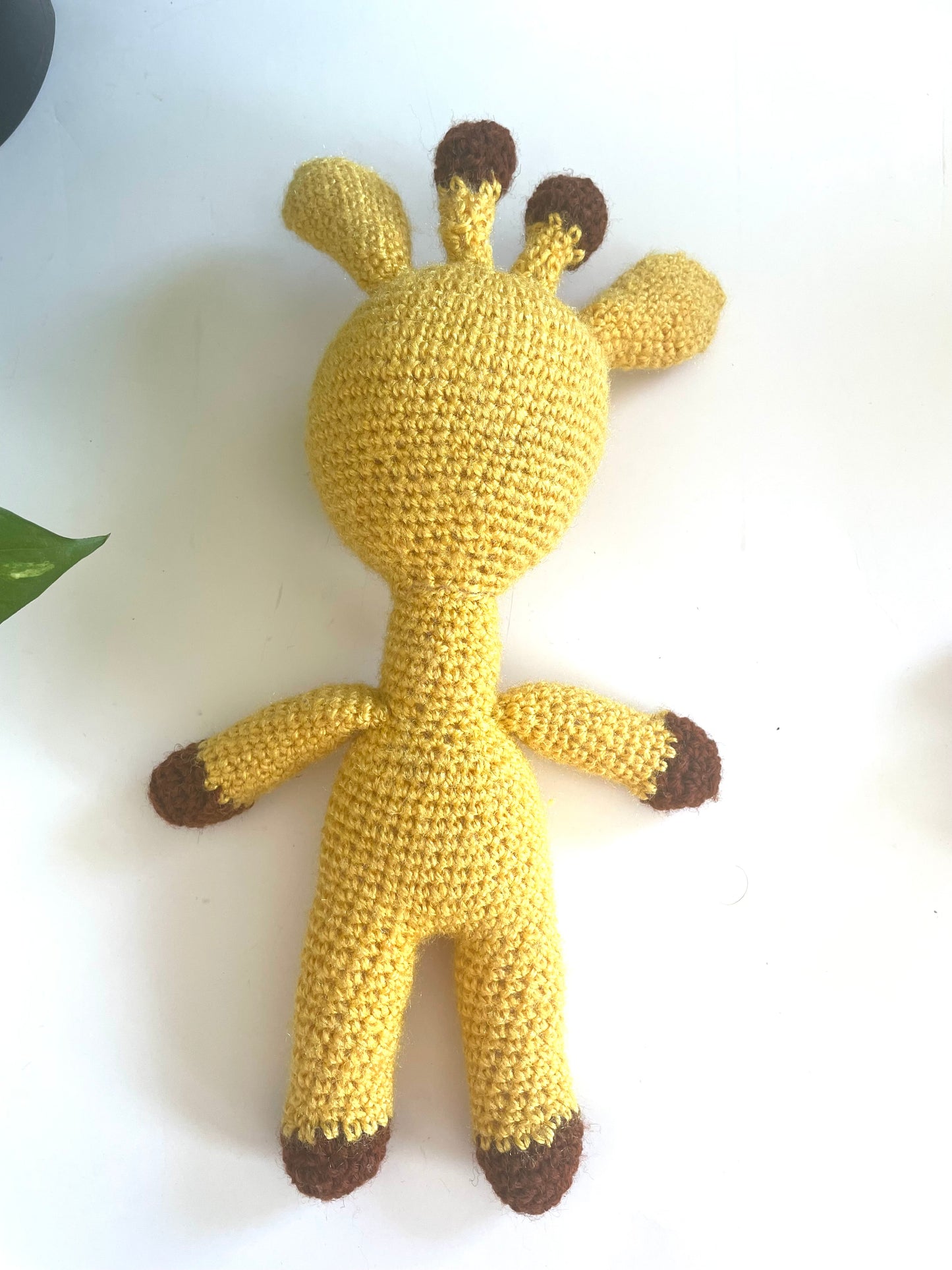 Hand knitted Giraffe
