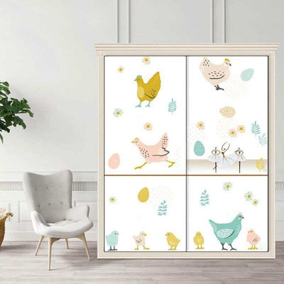 HEN WALL DECALS