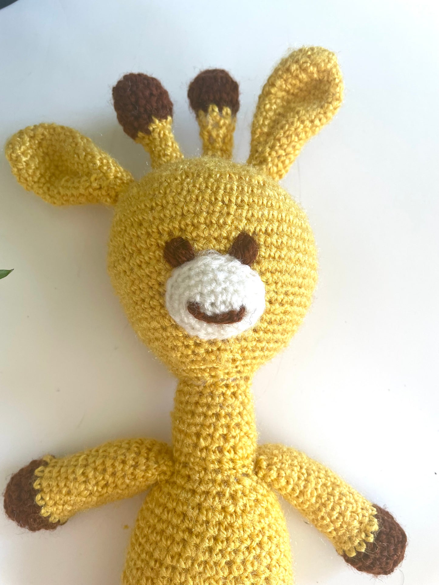 Hand knitted Giraffe