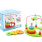 Beads Around The Tower With Stacker – Montessori-Inspired Learning Toy