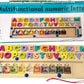 Multifunctional Alphabet & Numeric Learning Board – Letter Recognition & Early Quantification