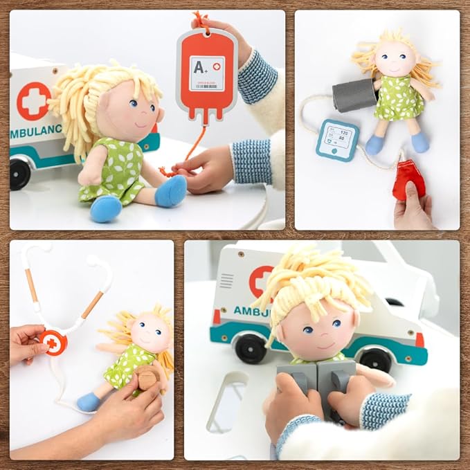 Ambulance Medical Play Set for Kids | Doctor Role Play & Life Skills Learning (Ages 3+)