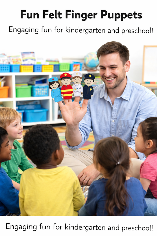 Community Helpers Finger Puppets (Set of 5)