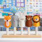 Wild Animals Finger Puppets (Set of 5)