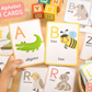 Animal Alphabet Flash Cards (A–Z) – Learning Cards for Kids