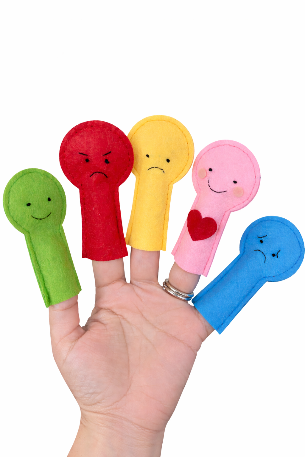 Emotions Finger Puppets (Set of 5)