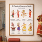 8 Classical Dances of India Poster (With States) – Classroom Dance Room Wall Display
