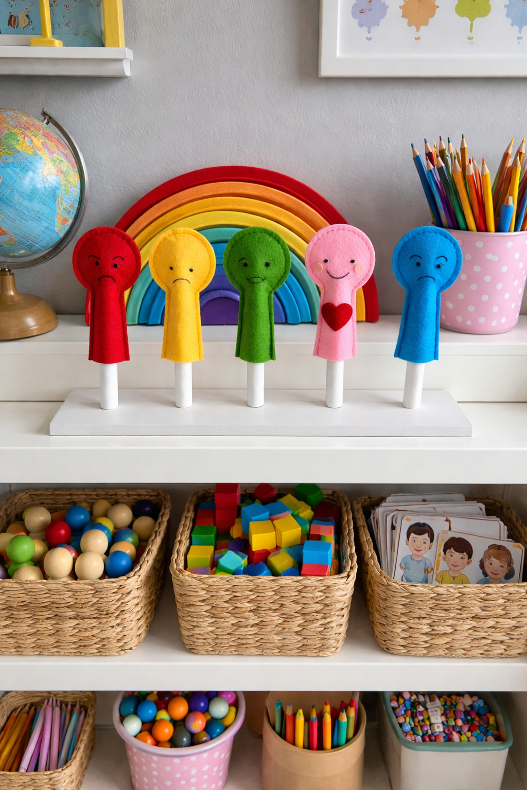 Emotions Finger Puppets (Set of 5)