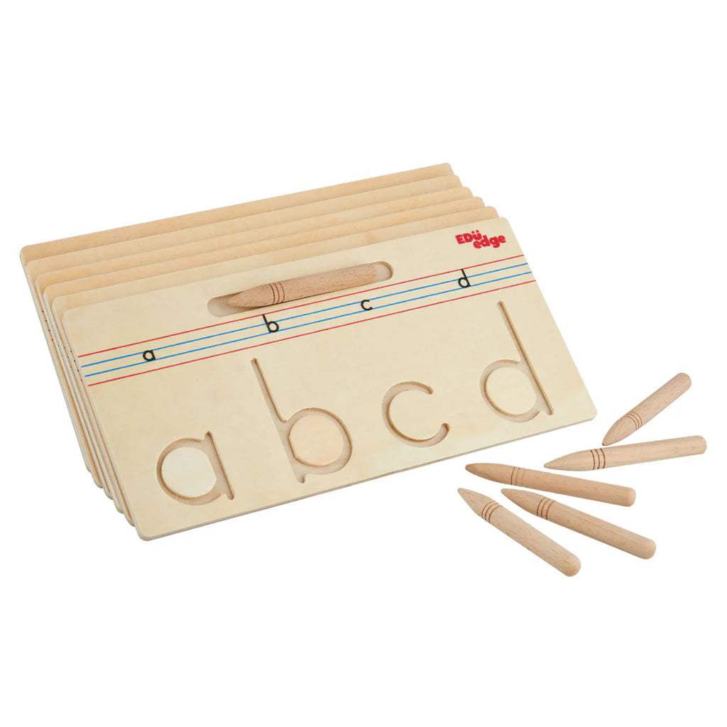 Small Letter Tracing Boards with Dummy Pencils – Learn Writing the Fun Way!