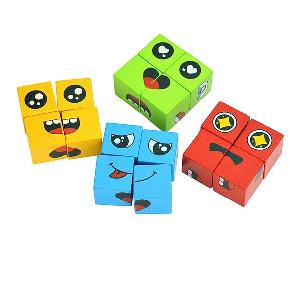 Crazy Face Puzzle | Emotion & Expression Matching Game (Ages 3+)