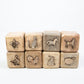 Wooden Clay Stamps – Animal Imprint Set