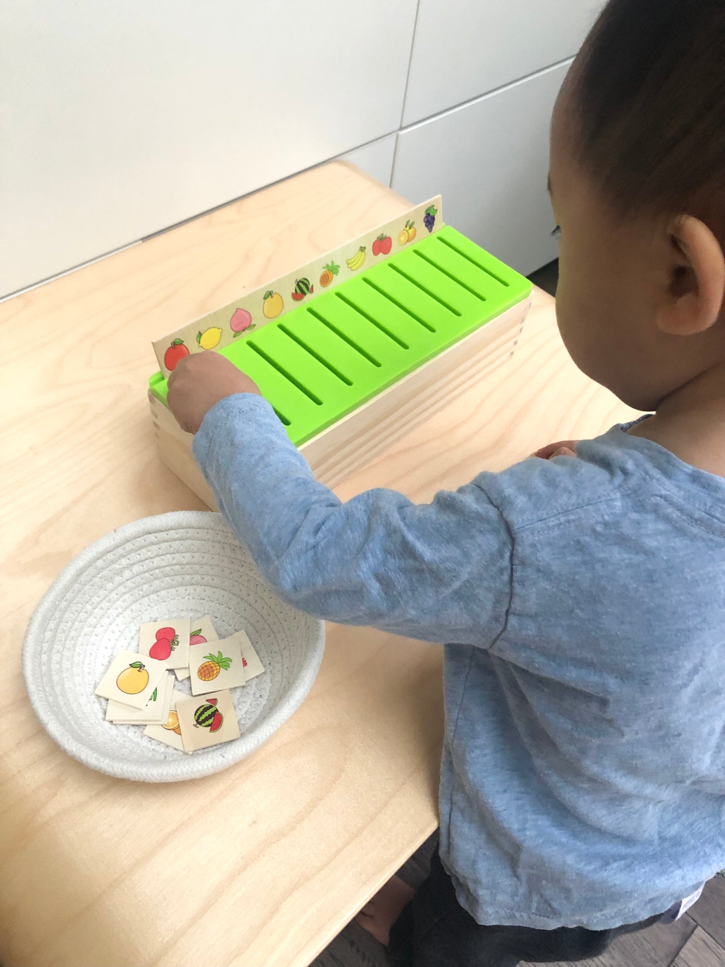 Wooden Sorting Box – Balvatika-Aligned Learning Through Play