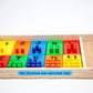 COUNTING NUMBERS AND PEGS,MATH EDUCATIONAL TOYS