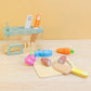Wooden Pretend Play Kitchen Accessories Set – Montessori Role Play Toy