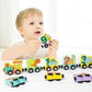 Wooden Animal Number Train – Early Learning Pull-Along Toy (2+ Years)
