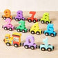 Wooden Animal Number Train – Early Learning Pull-Along Toy (2+ Years)