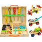 Wooden Tool Set for Kids – Pretend Play Construction Toy (3+ Years)