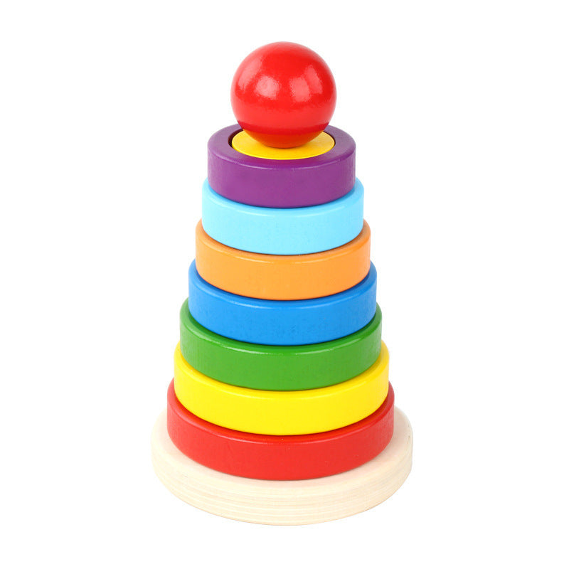 Rainbow Stacker Wooden Toy
