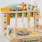Kids Tool Bench Set, Wooden Tool Workbench for Toddlers
