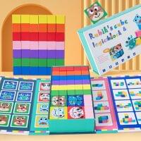 STEM Wooden Logic Cube & Building Block Set (36+ Months)