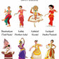 8 Classical Dances of India Poster (With States) – Classroom Dance Room Wall Display