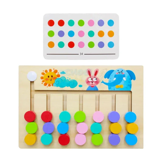 Wooden Mobile 7 Color Match Toy (Age 3+)