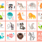 Animal Alphabet Flash Cards (A–Z) – Learning Cards for Kids