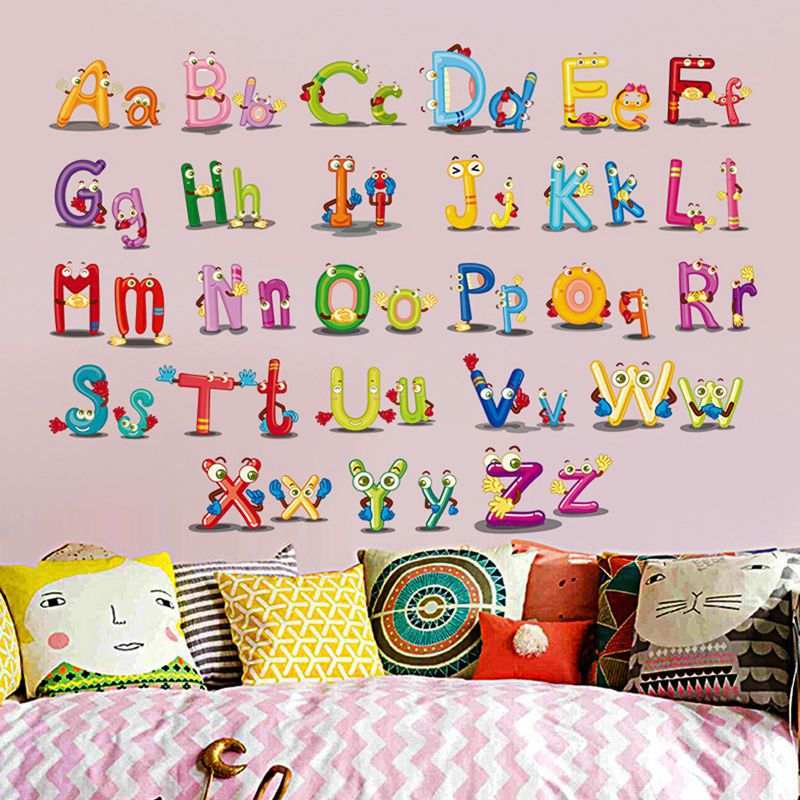 ALPHABET DECALS