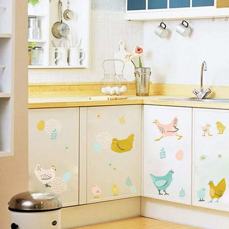 HEN WALL DECALS