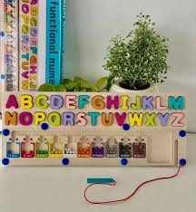Multifunctional Alphabet & Numeric Learning Board – Letter Recognition & Early Quantification