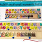 Multifunctional Alphabet & Numeric Learning Board – Letter Recognition & Early Quantification