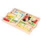 69 WOODEN TOOLBOX SET