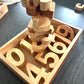 WOODEN NUMBER BLOCKS
