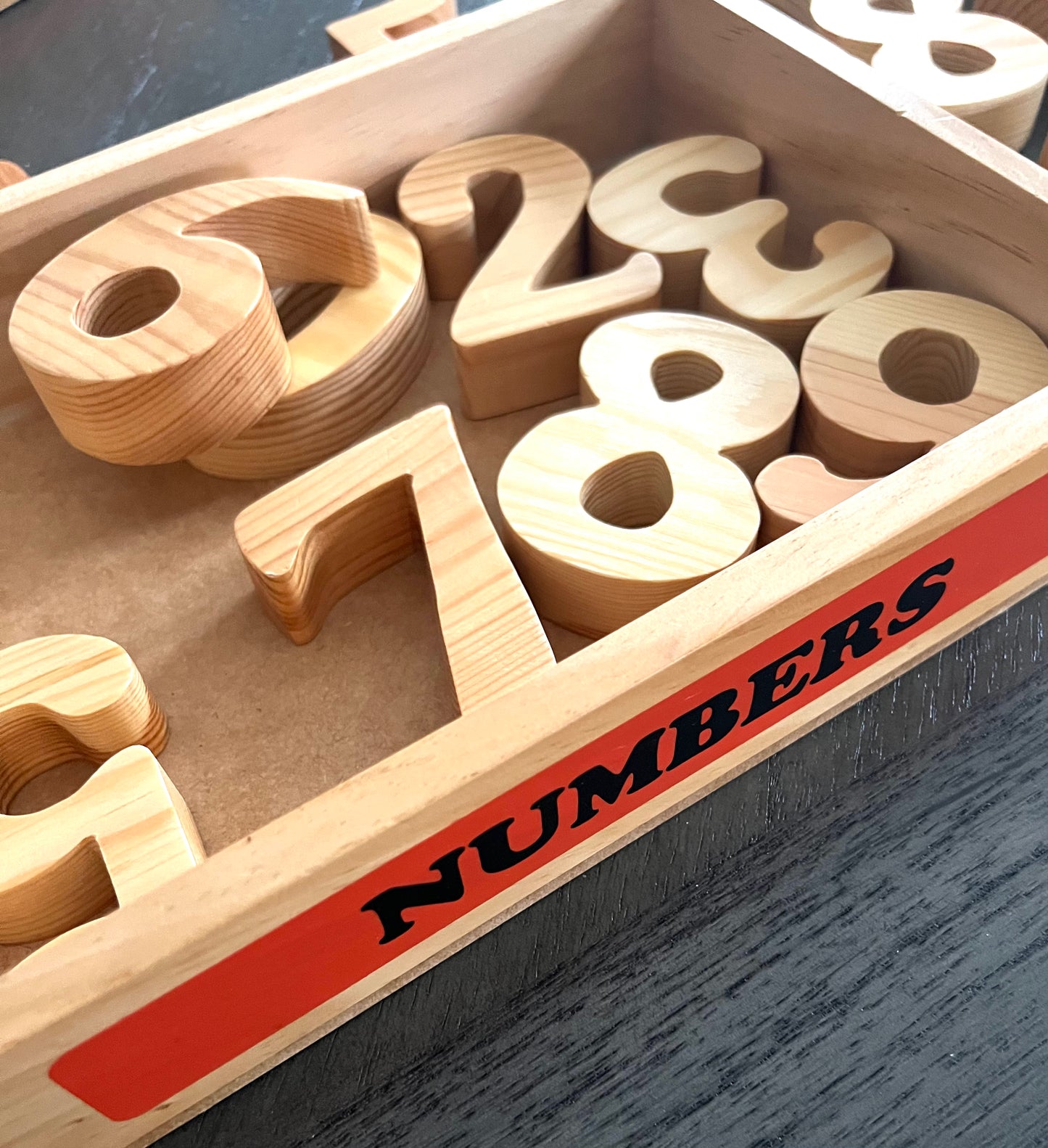 WOODEN NUMBER BLOCKS