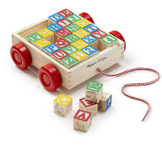 Classic ABC Block Cart – Alphabet Learning & Educational Toy